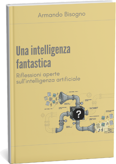 Mockup di Una intelligenza fantastica